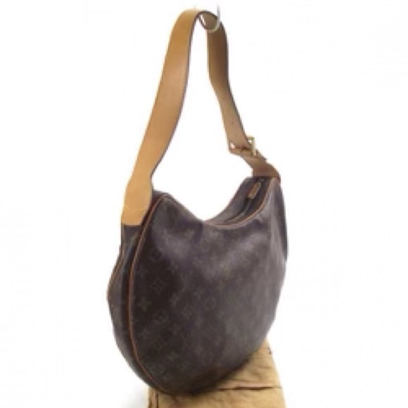 💎✨ RETIRED ✨💎 RARE CROISSANT ZIPPER CLOSURE LOUIS VUITTON - Picture 4 of 13